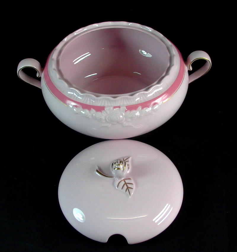 Hutschenreuther Porcelain Rose   Terrine  