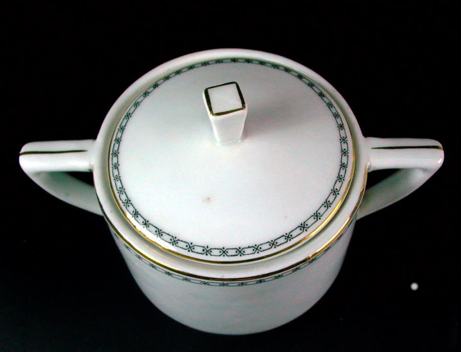 elegantes Art Deco Kaffeeservice   6 Personen